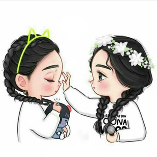 Логотип @a210s - صديقات للابد💙🖤