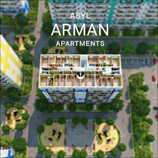 Логотип @aa_apartments - Asyl Arman Apartments