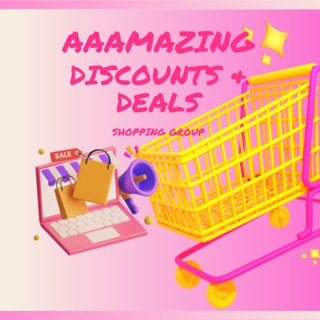 Логотип @aaamazingdeals - AAAmazing DISCOUNTS & DEALS 😎🛒🌴🛒🏖️