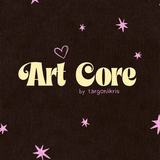 Логотип @aartcore - [арт кор] ✱ создание контента