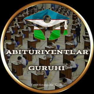 Логотип @abituriyentlar_guruhi - 📖 Abituriyentlar Guruhi ᴿᵃˢᵐⁱʸ