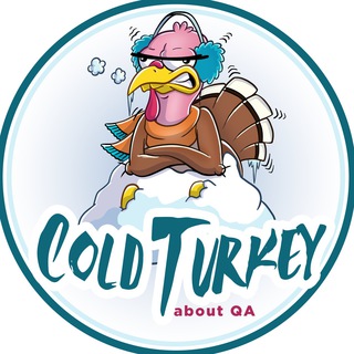Логотип @aboutqa - Cold Turkey