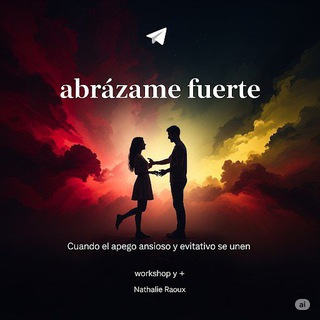 Логотип @abrazamefuerte - "ABRÁZAME FUERTE" Del apego ansioso y evitativo al apego seguro ♥️ Nathalie Raoux. Psicoterapeuta