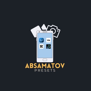 Логотип @absamatovv1 - ABSAMATOV•PRESETS