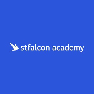 Логотип @academy_stfalcon - ІТ Академія від Stfalcon