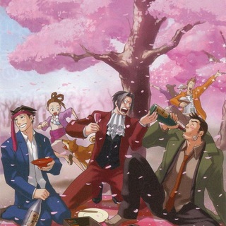 Логотип @aceattorneyrus - Ace Attorney