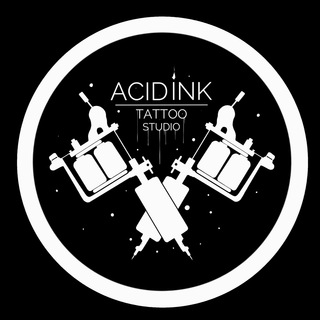 Логотип @acidinktattoo - Acid Ink Tattoo Studio (Тату студия СПб, Питер)