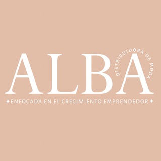 Логотип @actualizacionesdttelegram - Alba Distribuidora de Moda 👚🚛