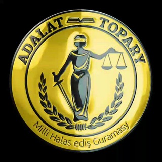 Логотип @adalat_org_tm - ADALAT TOPARY