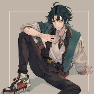 Логотип @adepte_xiiao - - Сяо 🦋 [заморожен]