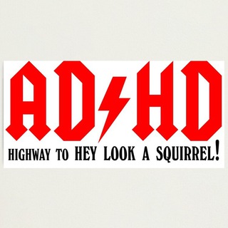 Логотип @adhdfurs - ADHD Furs (SQURREL!)