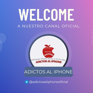 Логотип @adictosaliphoneoficial - Adictos al iphone ⁣⁣Oficial ⁣⁣ ᶜᵃⁿᵃˡ