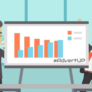 Логотип @advertup - ₽еклама | Telegram