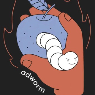 Логотип @adworm_agency - AdWorm