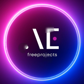 Логотип @ae_free - After Effects | Бесплатные шаблоны