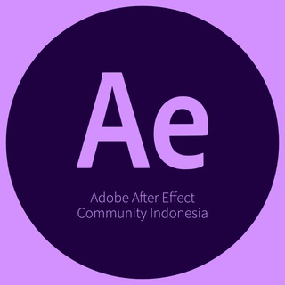 Логотип @aftereffectcommunity_id - Adobe After Effect Community Indonesia