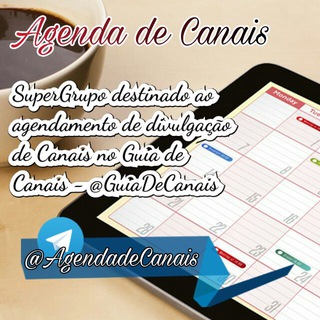 Логотип @agendadecanais - Agenda de Canais