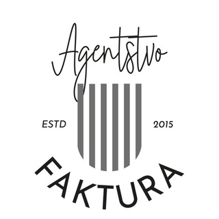 Логотип @agentstvo_faktura - FAKTURA - стилисты для людей
