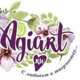 Логотип @agiart_ufa - agiart_ufa