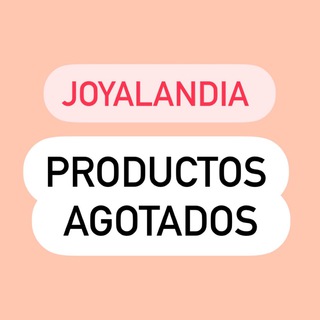 Логотип @agotadosjoyalandia - JOYALANDIA AGOTADOS