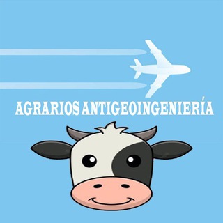 Логотип @agrariosantigeoingenieria - AGRARIOS ANTIGEOINGENIERÍA🚫✈️☢️