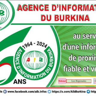 Логотип @aib1964 - Agence d'information du Burkina🇧🇫🇧🇫🇧🇫