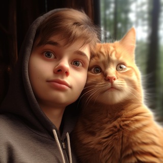 Логотип @aicatcatcat - Невро Котики