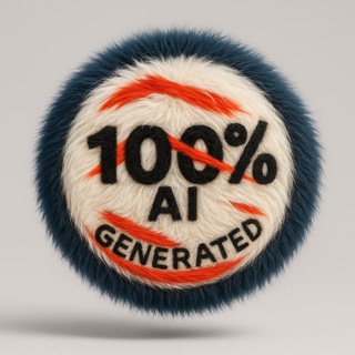 Логотип @aigeneratedstuff - 100% AI-generated | Нейросети & Арт
