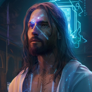 Логотип @aijesus - ИИсус