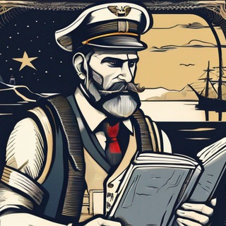 Логотип @airinsail - Блокнот капитана🚢