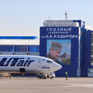 Логотип @airport_grozny - Аэропорт г. Грозный