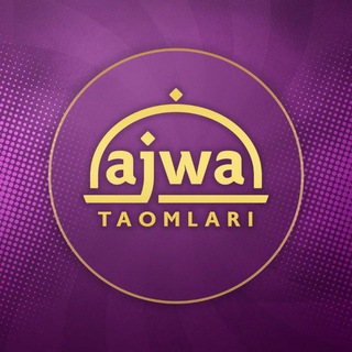 Логотип @ajva_uz - AJWA TAOMLARI