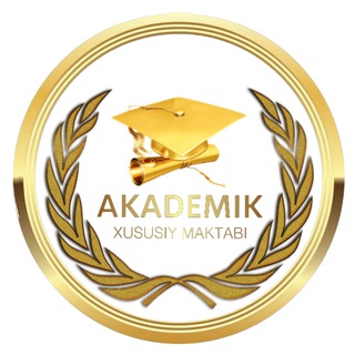Логотип @akademik_maktabi - Akademik Sarimsaqov xususiy maktabi