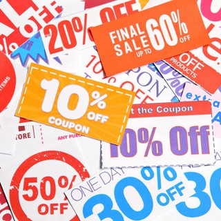 Логотип @akcii_skidki_kupony - Акции, купоны, скидки, промокоды, халява