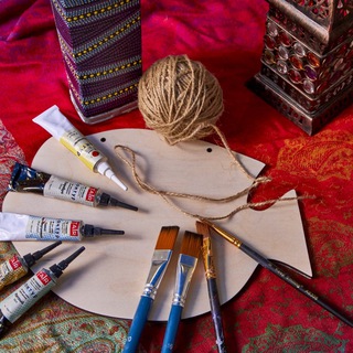 Логотип @akrilakril - Магия цвета рукодельных вещиц