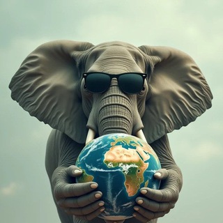 Логотип @aktual_news_2023 - Новостной слон