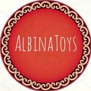 Логотип @albinatoys - AlbinaTo❤️s тёплые куклы