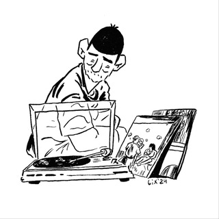 Логотип @alekseykhromogin - алексей хромогин. комиксы