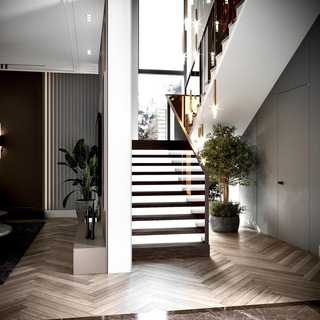 Логотип @alenadzn - Дизайн интерьера 🛋