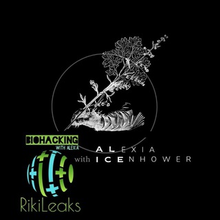Логотип @alexiatweets - Rikileaks Biohacking Channel with Alexia
