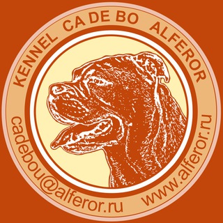 Логотип @alferor_cadebou - Собаки кадебо ~ Алферор
