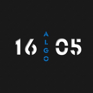 Логотип @algo1605 - 16:05 Algo