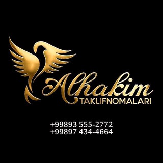 Логотип @alhakim_taklifnoma - ALHAKIM TAKLIFNOMA