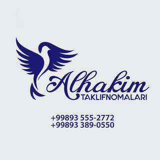 Логотип @alhakim_taklifnomalari - TAKLIFNOMALAR