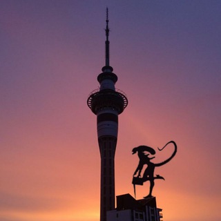 Логотип @alieninnz - Alien in NZ. Чужой в Новой Зеландии