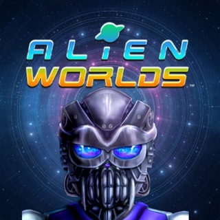 Логотип @alienworldsoffical - Alien Worlds - Official