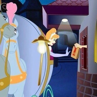 Логотип @alinaloves - хэппи мил ❤️🍟🍔