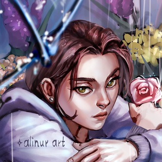 Логотип @alinurart - AliNur Art ✧