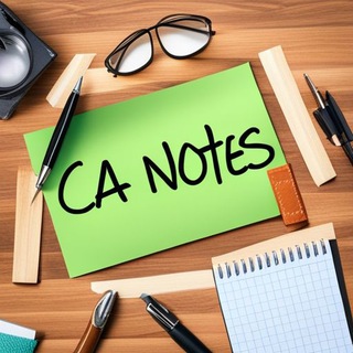 Логотип @all_ca_notes - All CA Notes & Updates 2025 | CA Students