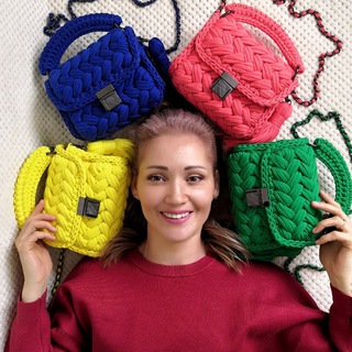 Логотип @alla_bags - ВЯЗАНЫЕ СУМКИ, РЮКЗАКИ🎒👛 ДИСТАНЦИОННОЕ ОБУЧЕНИЕ